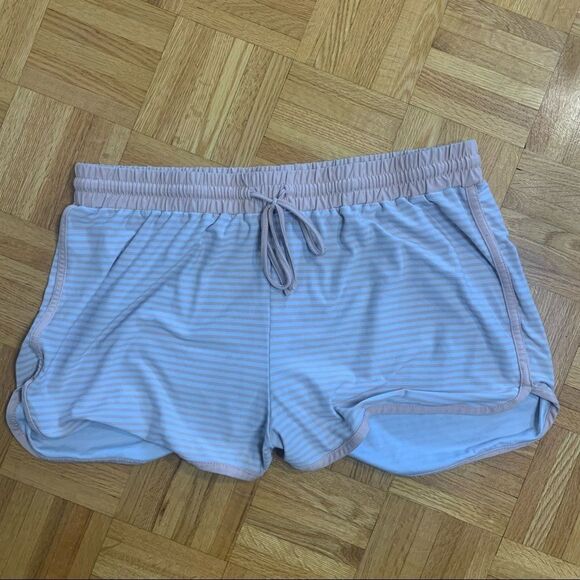 George Coral Peached Jersey Pyjama Shorts Size Medium - Picture 1 of 4